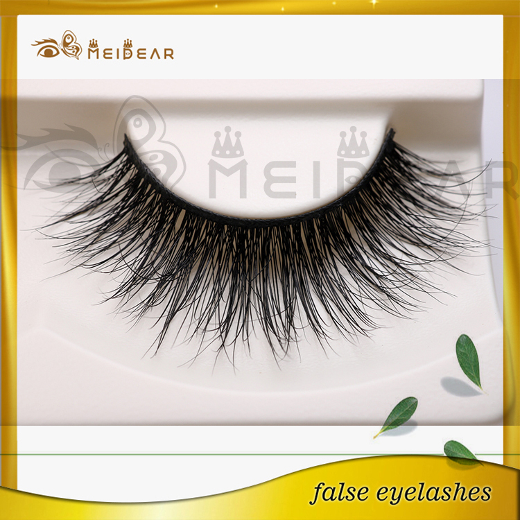 Eyelash with 3D mink fur material